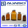 150ml pharmaceutical storage amber wide mouth boston round glass bottle